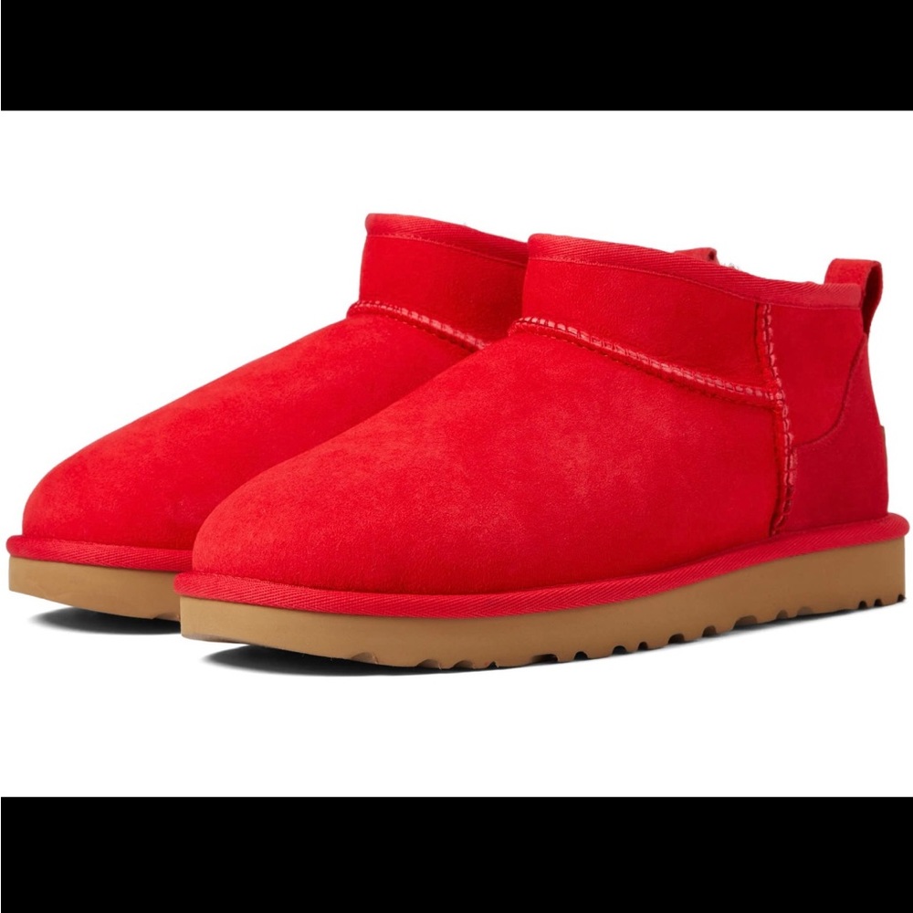 UGG Classic Ultra Mini Red NWOT